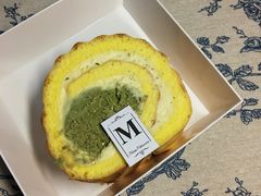 抹茶奶酥乳酪虎皮卷-La patisserie de Mona 茉娜的甜品(韩乐坊店)