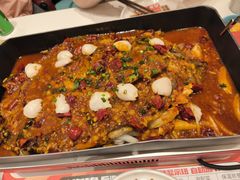 鱼香荔枝烤鱼-雅佳神话·麻辣烤鱼(新街口店)