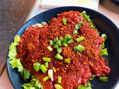 麻辣手切牛肉-新辣道鱼火锅(西直门店)