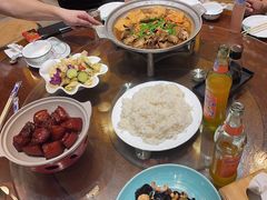 -东来菜馆•手抓海鲜家常菜•海鲜锅贴(鸽子窝店)