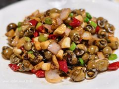 爆炒辣螺肉-健眺小海鲜(临海后山店)