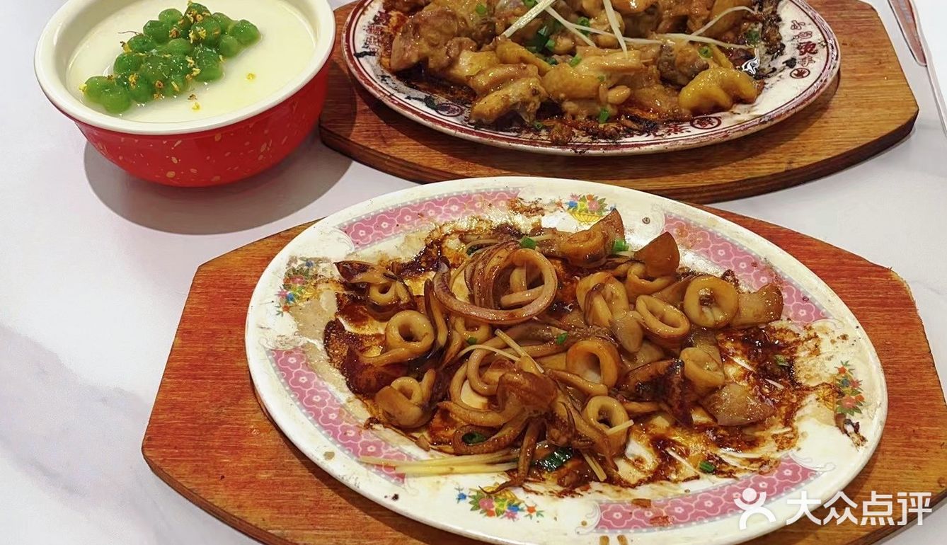 好好彩啫啫煲,上海偶遇顺德干蒸菜!