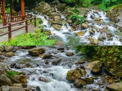 -西岭雪山大飞水景区