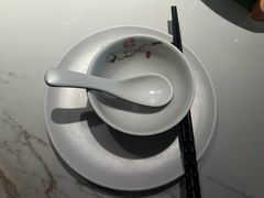 餐具摆设-绿茶餐厅(滨海万达广场店)