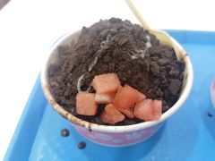 奥利奥红豆巧克力刨冰-梁子刨冰王&梁小糖(王顶堤店)