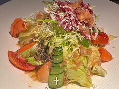 三文鱼蔬菜沙拉-波特曼西餐厅(中央大街店)