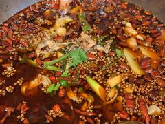 中辣锅底-味之绝热血美蛙鱼火锅(中坝店)