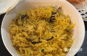 Dried Mushroom Shrimp Fried Rice