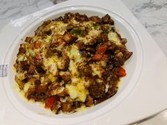 黑胡椒牛肉焗饭-曼玉餐厅(中原万达店)