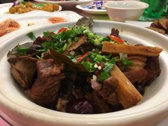 牛肉杏鲍菇-复旦大学本部-食堂