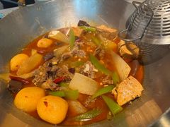 招牌牛腩鸳鸯锅-左庭右院鲜牛肉火锅(新梅广场店)