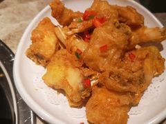 椒盐鱼骨-淘米捞·米汤脆鲩鱼火锅(福田皇岗店)