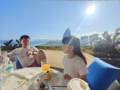 -海棠湾仁恒皇冠度假酒店-270°海景餐厅