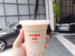 柠檬叶冰拿铁咖啡-Double Win Coffee(建国中路店)