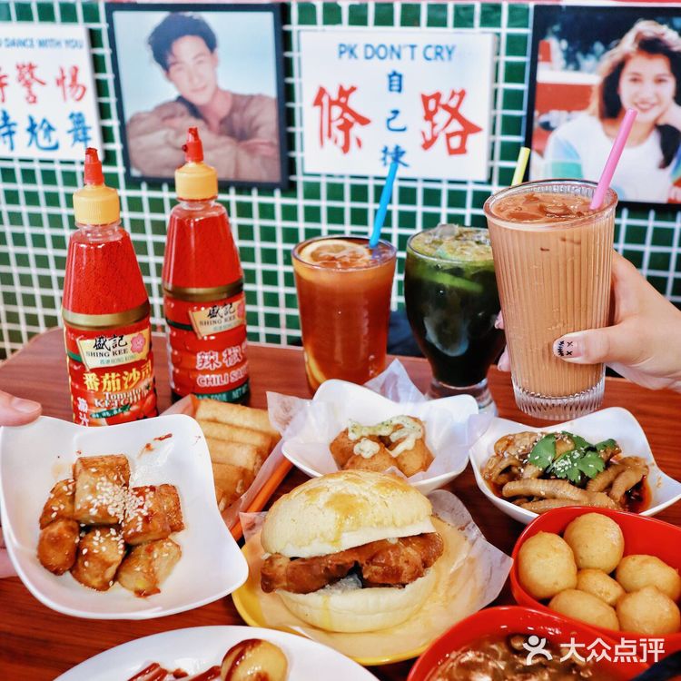 充满盐田人回忆的茶档❗️小食都便宜又好吃😋为鸡扒包来三次  