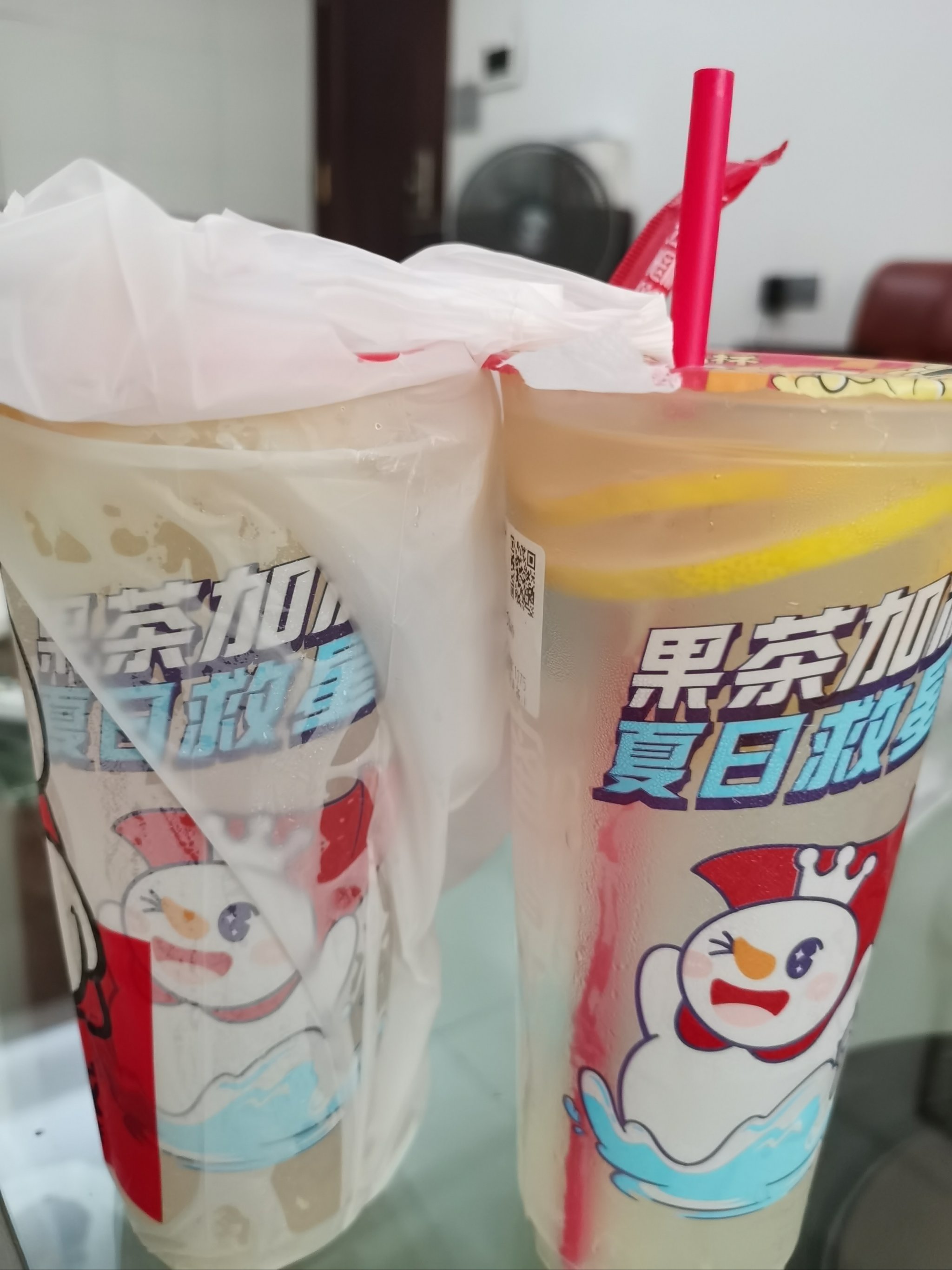 蜜雪冰城赠品杯子图片