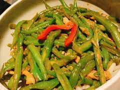 豆角丝炒肉拌转百刀-日上三甘(三里屯店)