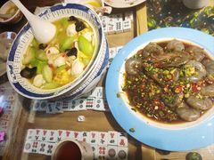 芥辣开背虾-爷爷的烀饼店