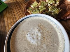 奶油蘑菇卡布奇诺汤-PIZZA BIANCA(民园店)