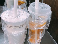 豆豆沙鲜奶茶-卡旺卡(马鞍山金鹰店)