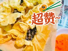 紫菜鲜肉炸云吞-西关明记肠粉(荔枝湾店)