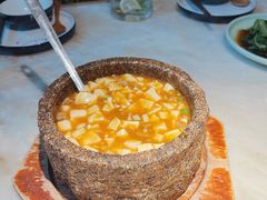 石锅鸡汤豆腐-绿茶餐厅(二七万达店)