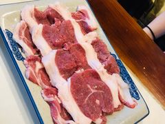 手切苏尼特羊上脑芯-宣武小院涮肉(前门店)