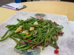 拍蒜炒豆角-旺富东海大酒楼(海鲜街店)