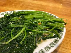黄豆酱炒通菜-长平老姿娘夜粥(平东一街店)