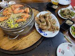椒盐皮皮虾-九层海鲜塔(市南店)