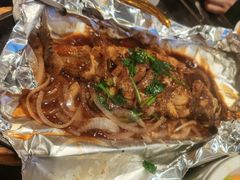 酱烤活鲈鱼-新白鹿餐厅(虹桥南丰城店)