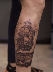 作品（八）-木子·纹身店TATTOO穿孔·洗纹身