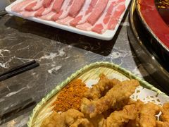 现炸酥肉-蜀辣居鲜货老火锅(红牌楼店)