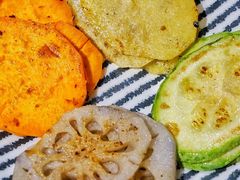 素菜拼盘-秋木烤肉·韩国牛肉名家(高新旗舰店)