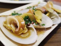 蒜蓉粉丝蒸象拔蚌-大厝宅海鲜馆