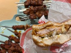 -街角等你.大连海鲜烧烤.经典铁板海鲜串(西安路店)