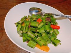 豆豉鲮鱼四角豆-元素中餐厅.海南菜.粤菜.椰子鸡.海鲜.包房.石梅湾威斯汀度假酒店
