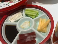精品烤鸭-宝轩渔府·老字号海鲜·正宗津菜(水上店)
