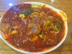 炝钱肉-三鞭一花·独一处·元英砂锅(海光寺店)
