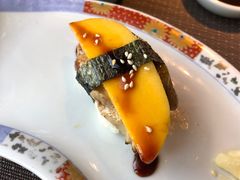 鹅肝芒果握饭-山葵家·创意料理(宁波来福士店)