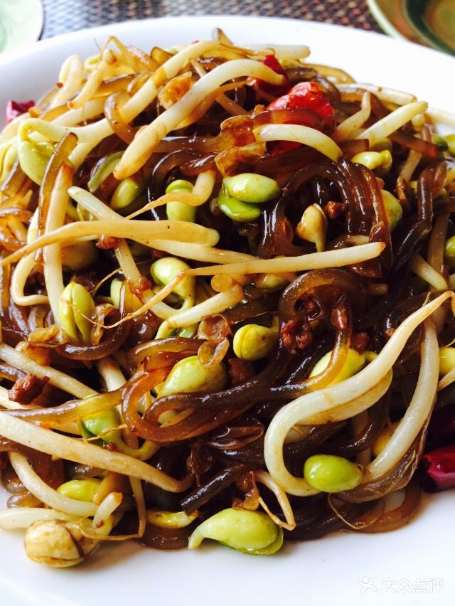 北平食府(右安门北京南站店)-黄豆芽炒粉条图片-北京美食-大众点评网