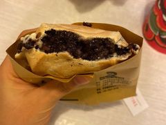 紫米车轮饼-薛新颖红豆饼(中式甜点山师店)
