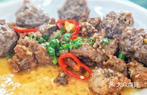 Steamed Pork Ribs with Beef Balls