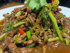 小炒黄牛肉-0574龙虾的故事(东裕店)