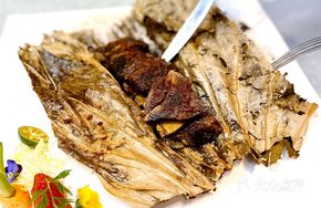 Steamed Beef Ribs in Lotus Leaf