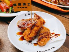炸腰内肉-伽喱博士 Dr.CURRY咖喱饭(太阳宫咖喱店)