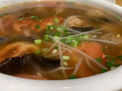 豆芽圆子汤-赤宴·川菜(玉林店)
