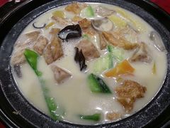 椰汁香芋南瓜杂锦煲-佛有缘素食馆·荔湾老字号(陈家祠首店)