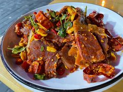 脆椒牛肉-老兰家传统烧烤炒菜泡馍(小南门店)