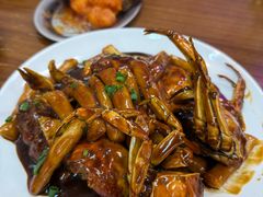 毛蟹年糕-谢记上海大排档(长寿路店)